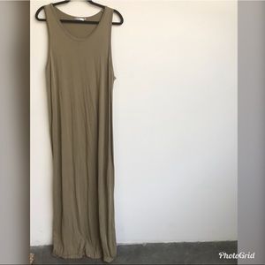 Zara knit maxi dress